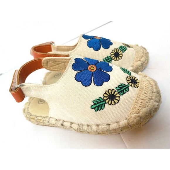 Embroidery Floral Girls Sandals (Iynx) Size 5 New - Picture 7 of 8